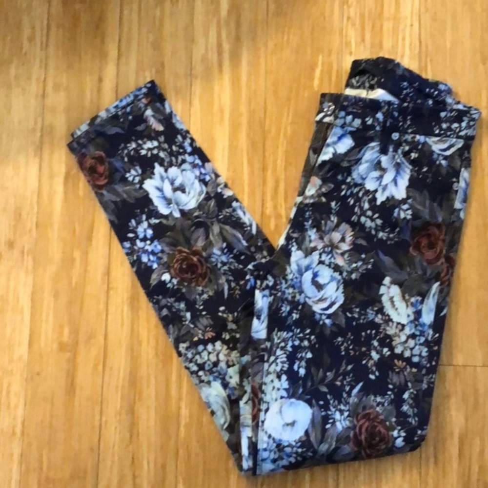 Floral 7 For All Man Kind Jeans